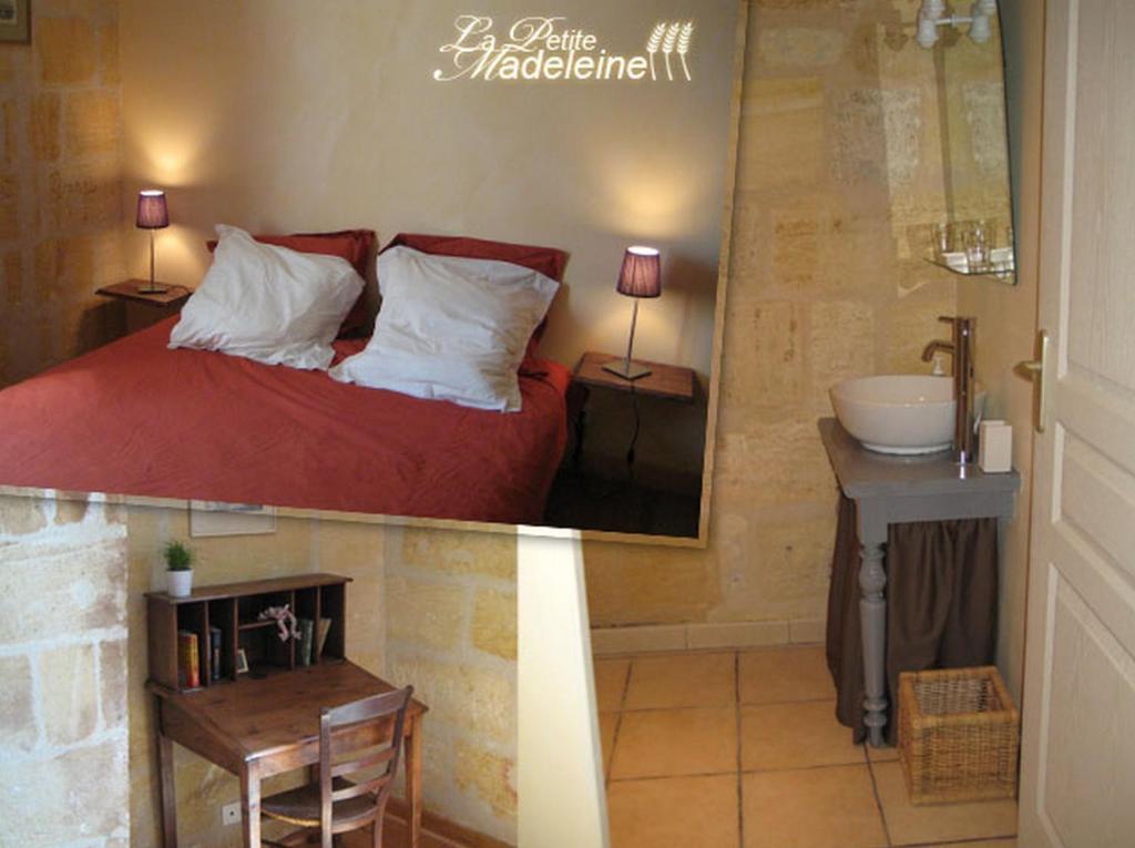 Hotel La Petite Madeleine Castillon-la-Bataille Habitación foto