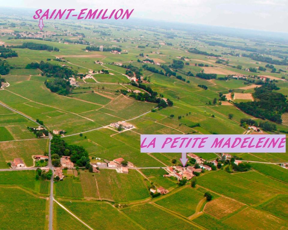 Hotel La Petite Madeleine Castillon-la-Bataille Exterior foto